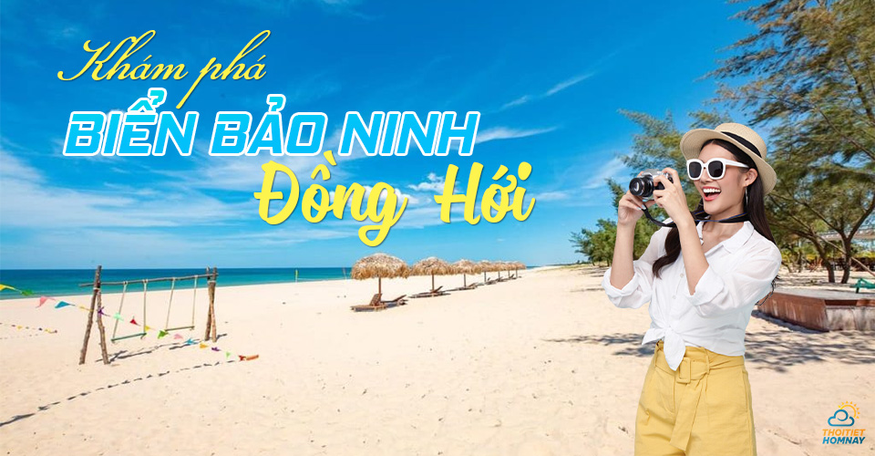 Biển Bảo Ninh sở hữu khung cảnh thiên nhiên hoang sơ không kém phần  thơ mộng